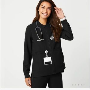 Figs Bellery Scrub Jacket size XXS euc